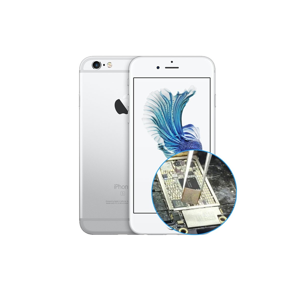 Reparacion Chip tactil iphone 6s