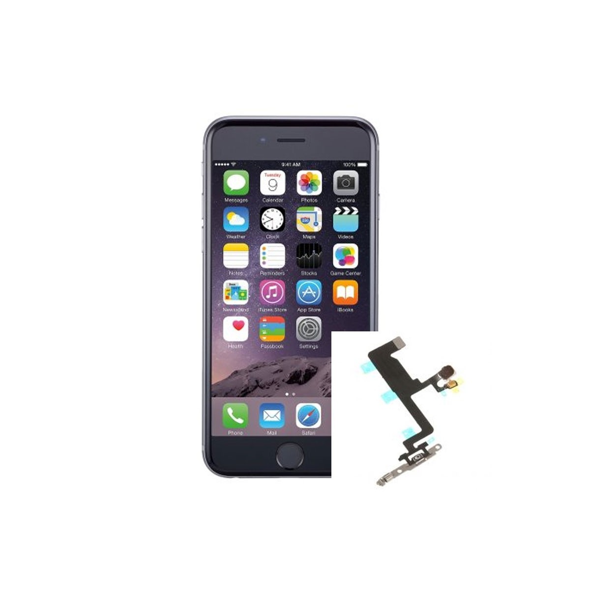 Reparacion boton encendido iphone 6