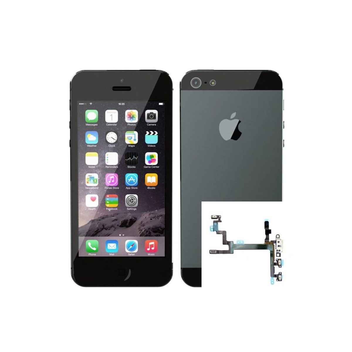 Reparacion boton de volumen iphone 5