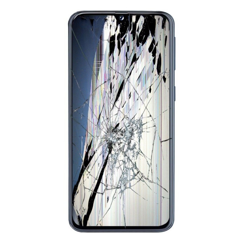 Reparación Ecrã completa original Samsung A405F/DS Galaxy A40 Preto