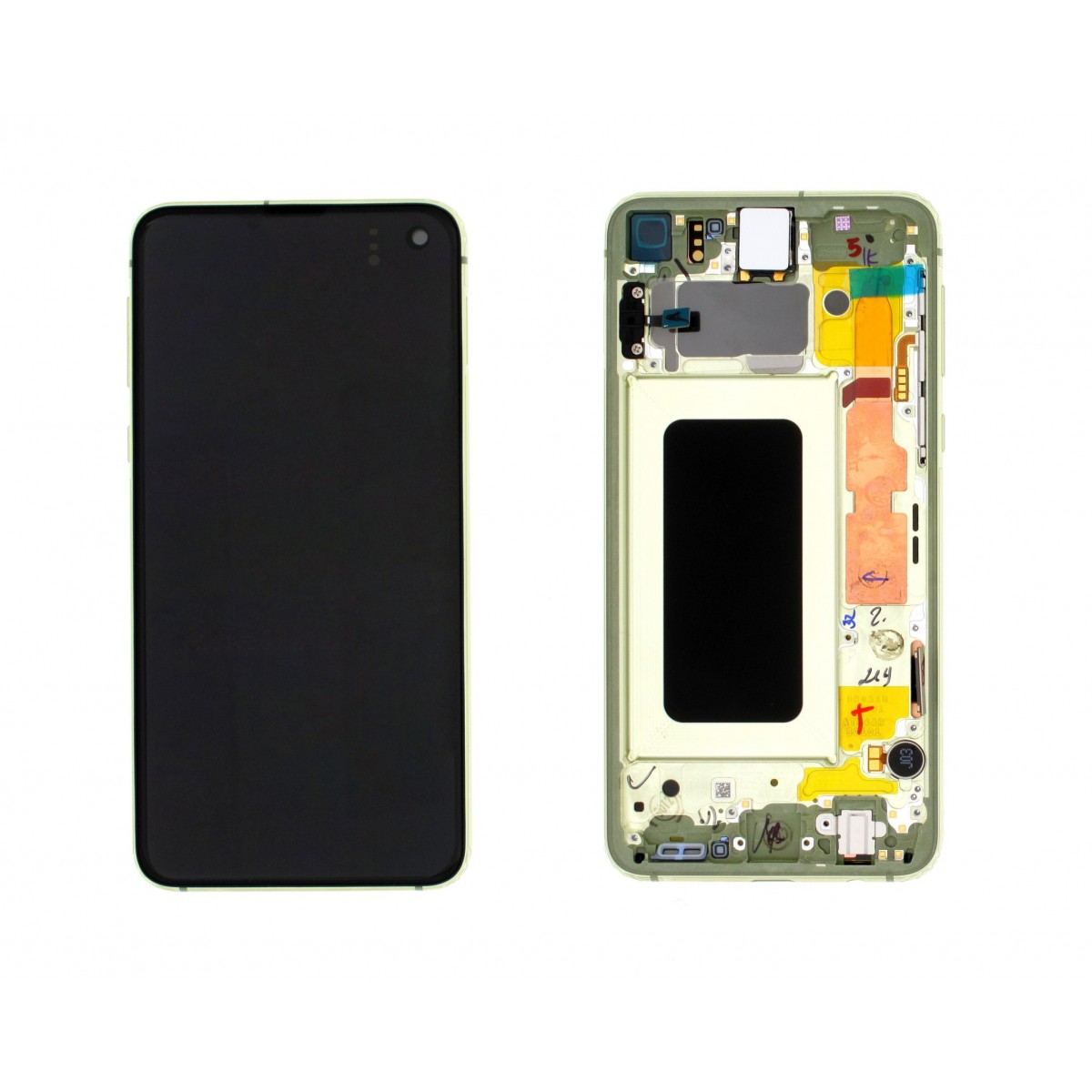 Pantalla completa Samsung Galaxy S10e (SM-G970F/DS) Amarillo ORIGINAL