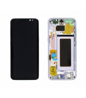 Ecrã LCD Display , Tactil com Marco Original para Samsung Galaxy S8 G950 VIOLETA