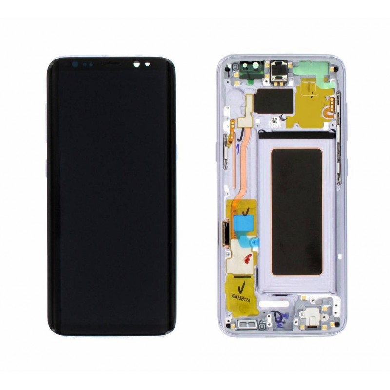 Ecrã LCD Display , Tactil com Marco Original para Samsung Galaxy S8 G950 VIOLETA