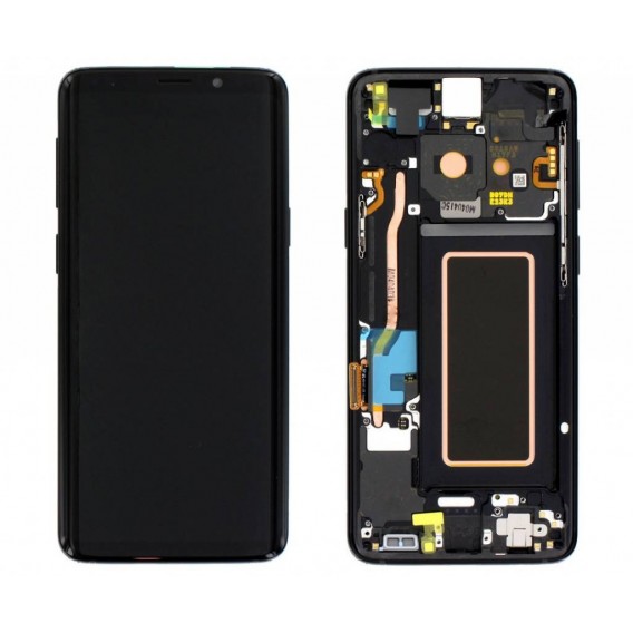 Ecrã LCD Display , Tactil com Marco Original para Samsung Galaxy S8 G950 PRETA