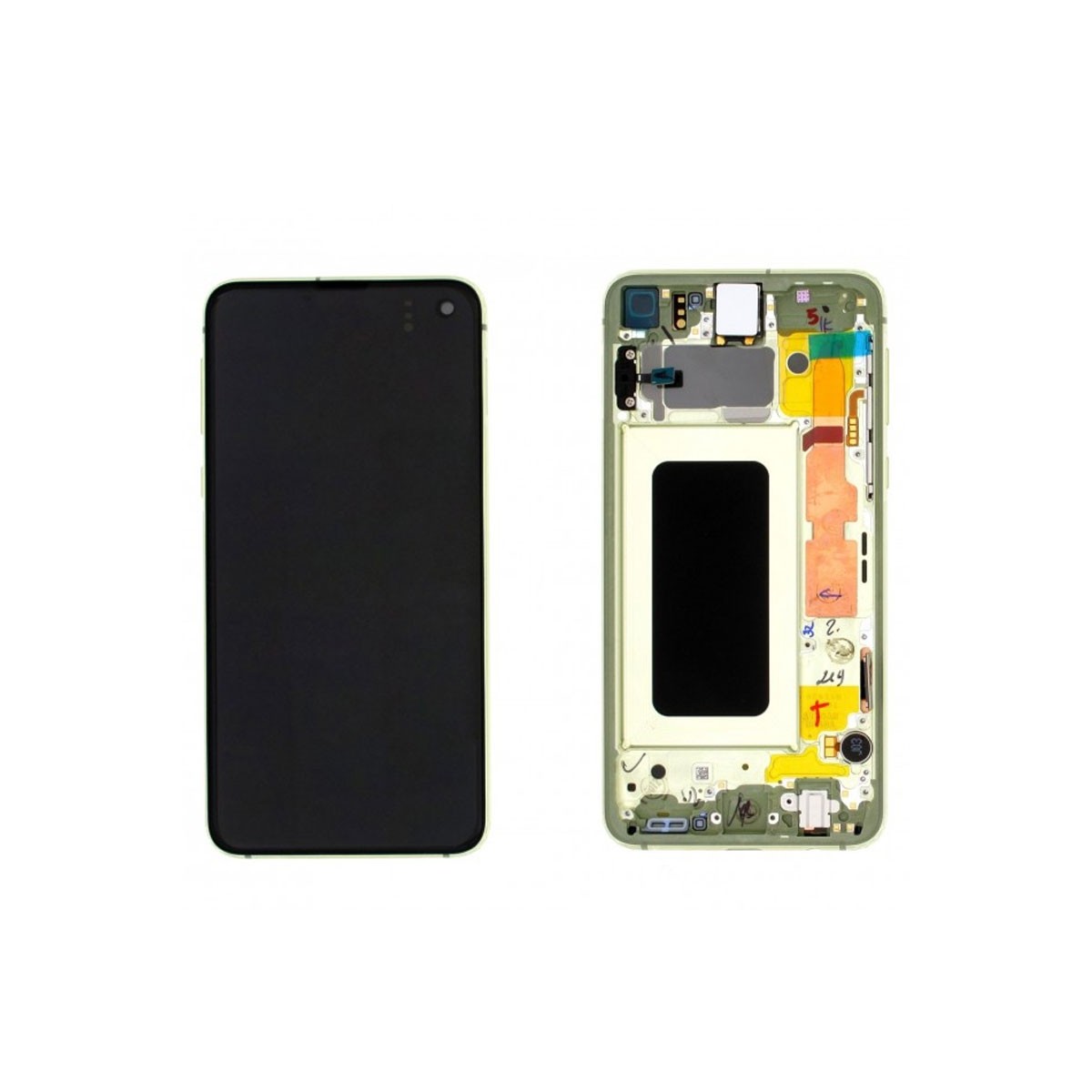 Pantalla completa Samsung Galaxy S10e (SM-G970F/DS) Amarillo ORIGINAL