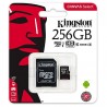 tarjeta de memoria micro sd kingston original de 256gb.