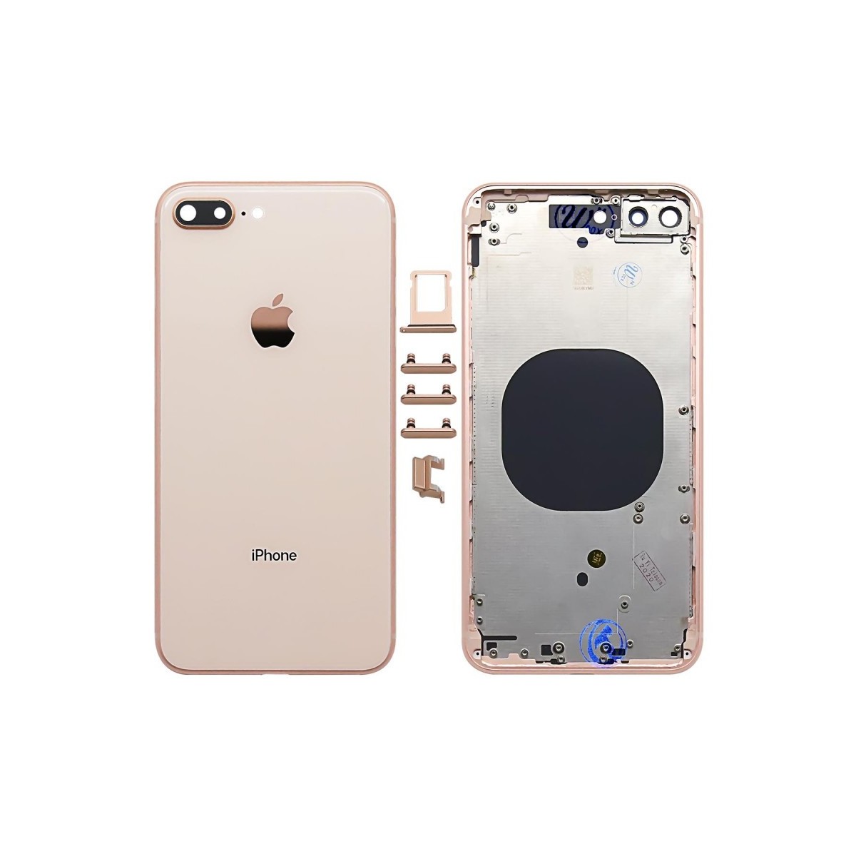 chasis Tapa trasera sin componentes iphone 8 plus A1897 Oro