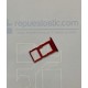 Bandeja Dual SIM Micro SD huawei p smart 2019 Rojo