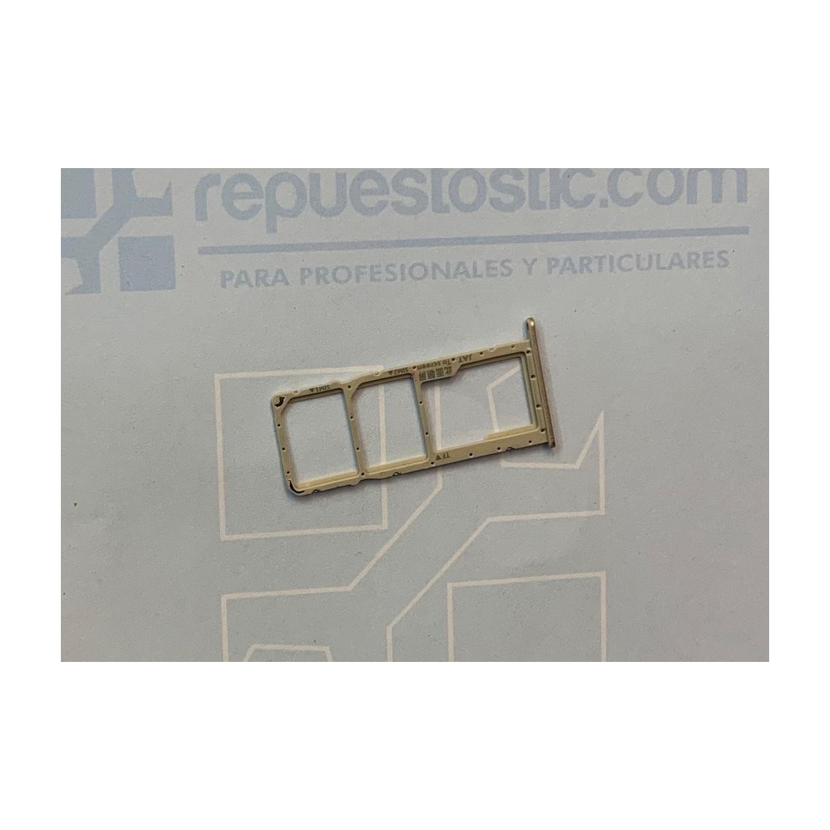 Bandeja Dual SIM Micro SD  Oro