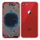 chasis iPhone 8 (tapa con logo + marco) rojo