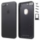 chasis iPhone 7 Plus (tapa con logo + marco) negro mate