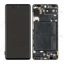 Pantalla completa con marco Samsung Galaxy A71, SM-A715F Negro