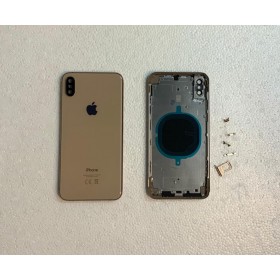 Chasis y tapa trasera sin componente para iPhone Xs Max Oro