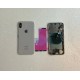 Chasis y tapa trasera con componente para iPhone Xs Max Blanco