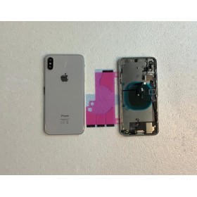 Chasis y tapa trasera con componente para iPhone Xs Max Blanco