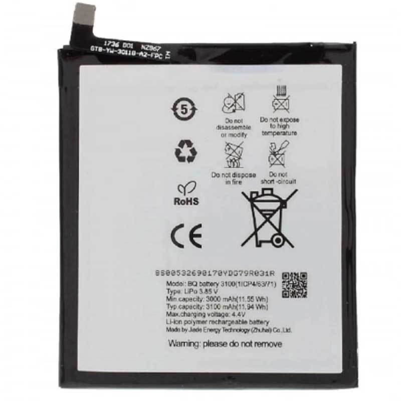 Bateria de 3000mAh para BQ Aquaris V/U2/U2 Lite