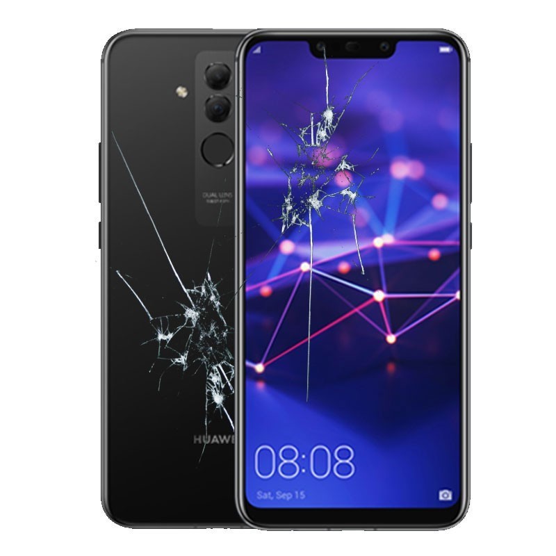Reparacion pantalla y tapa trasera Huawei Mate 20 lite