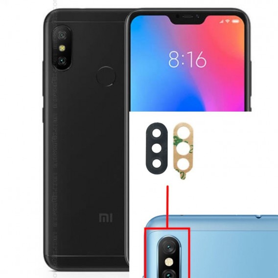 Cambio Lente Camara trasera Xiaomi Redmi Note 6 Pro