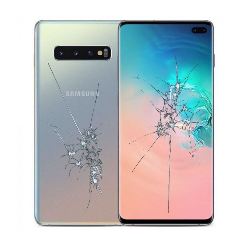 Reparacion Pantalla (solo cristal) y tapa trasera Samsung Galaxy S10 Plus G975F