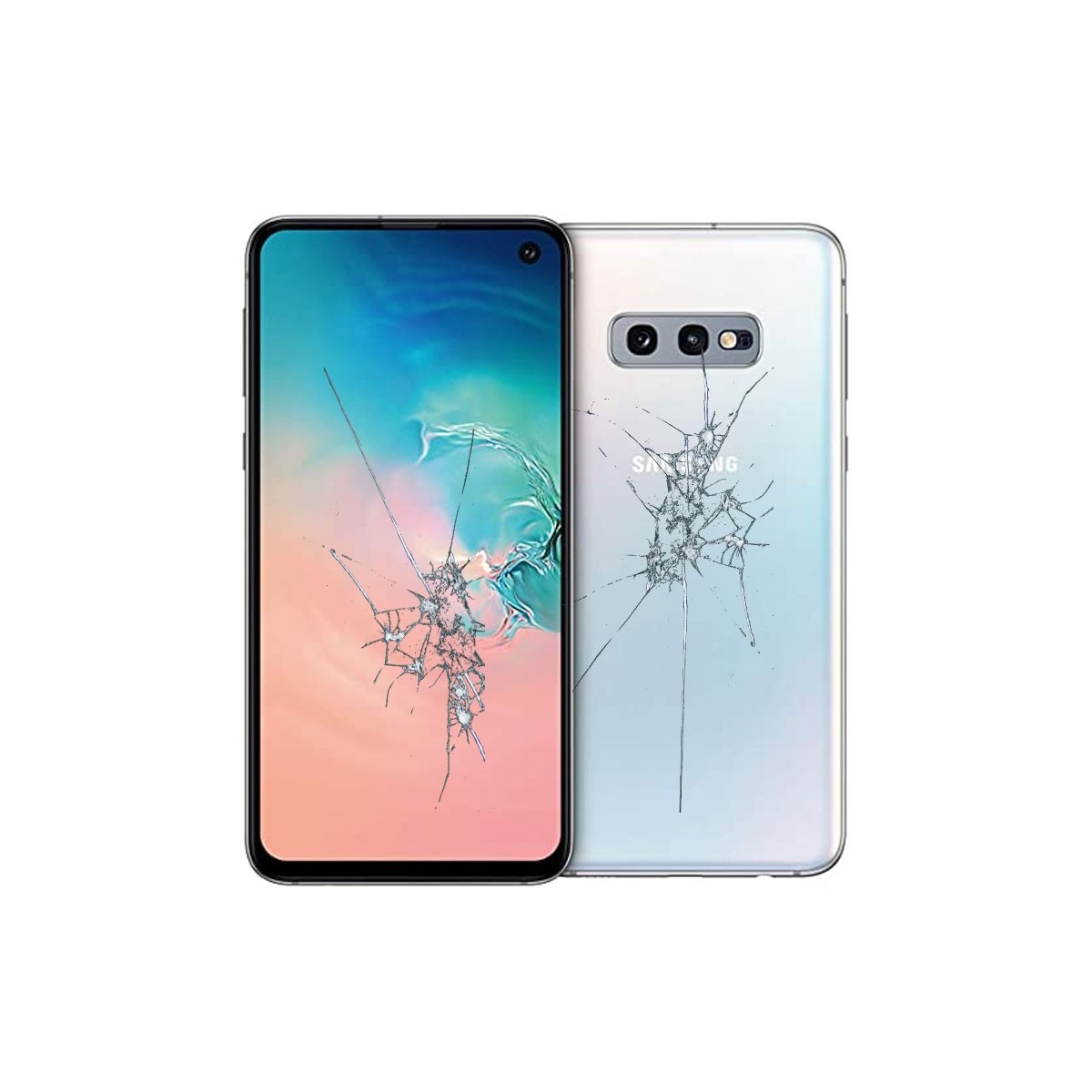 Reparacion Pantalla (solo cristal) y tapa trasera Samsung Galaxy S10e G970F
