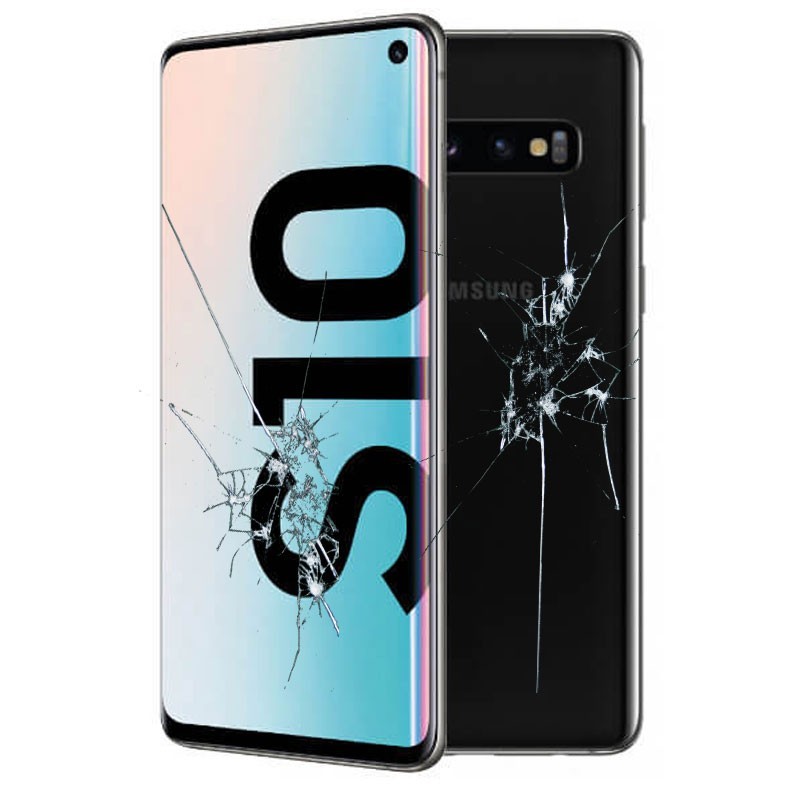 Reparacion Pantalla (solo cristal) y tapa trasera Samsung Galaxy S10 G973F