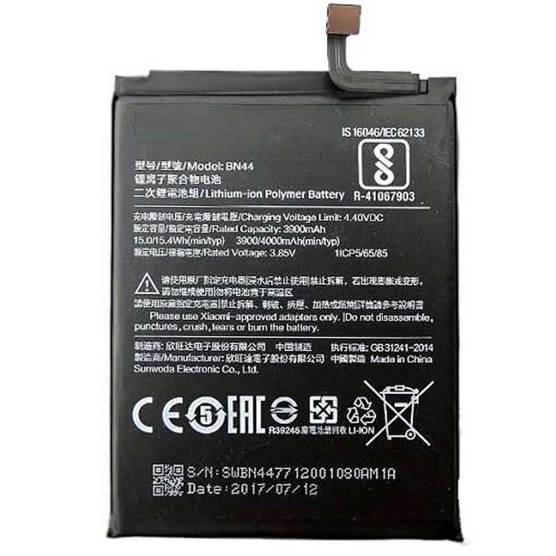 Bateria BN44 Xiaomi Redmi 5 Plus Redmi Note 5
