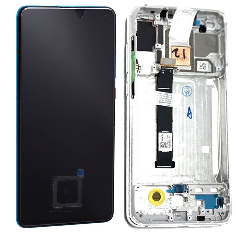 Pantalla completa original con marco Xiaomi Mi 9T Pro Blanco Perla