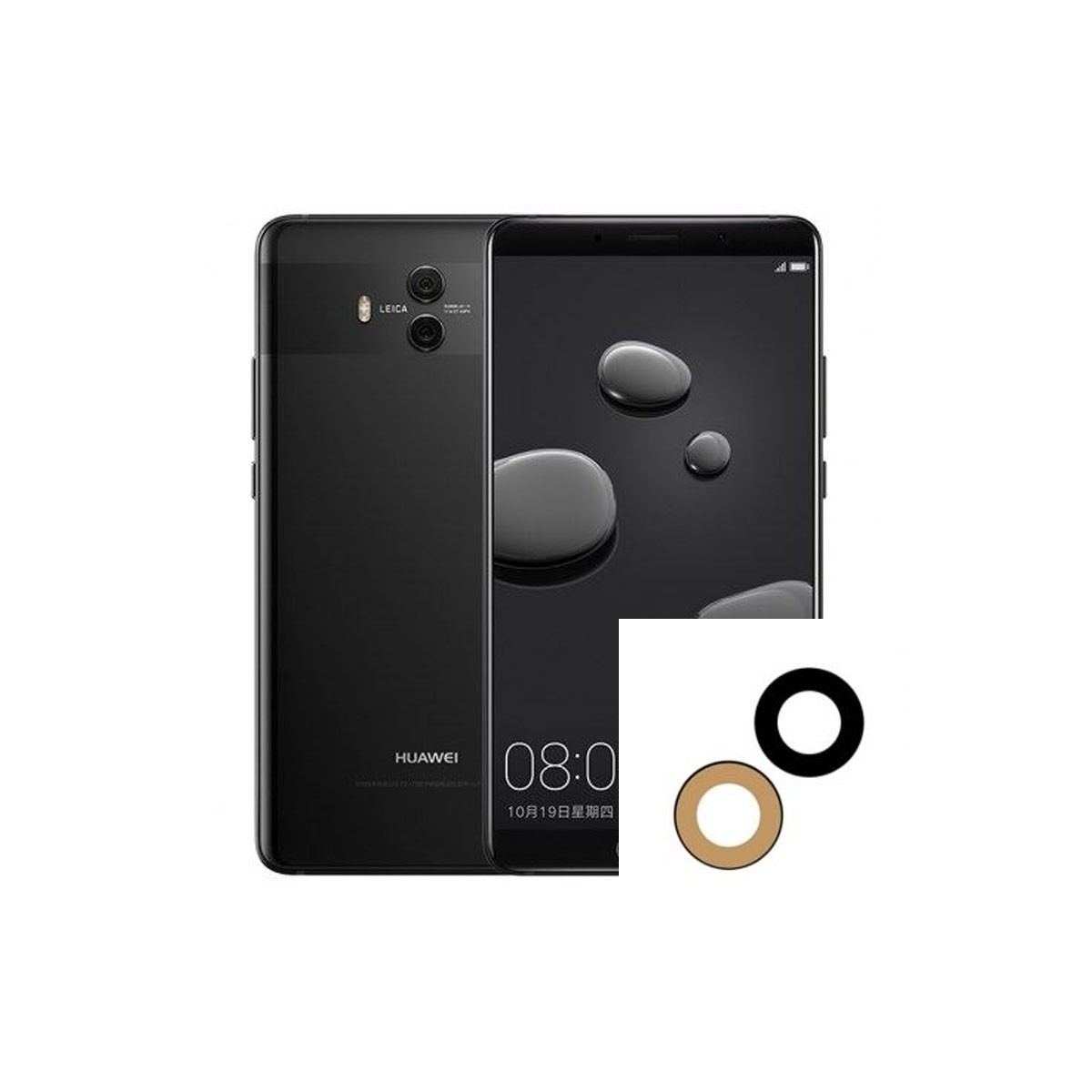 Reparacion Lente Camara trasera Huawei Mate 10
