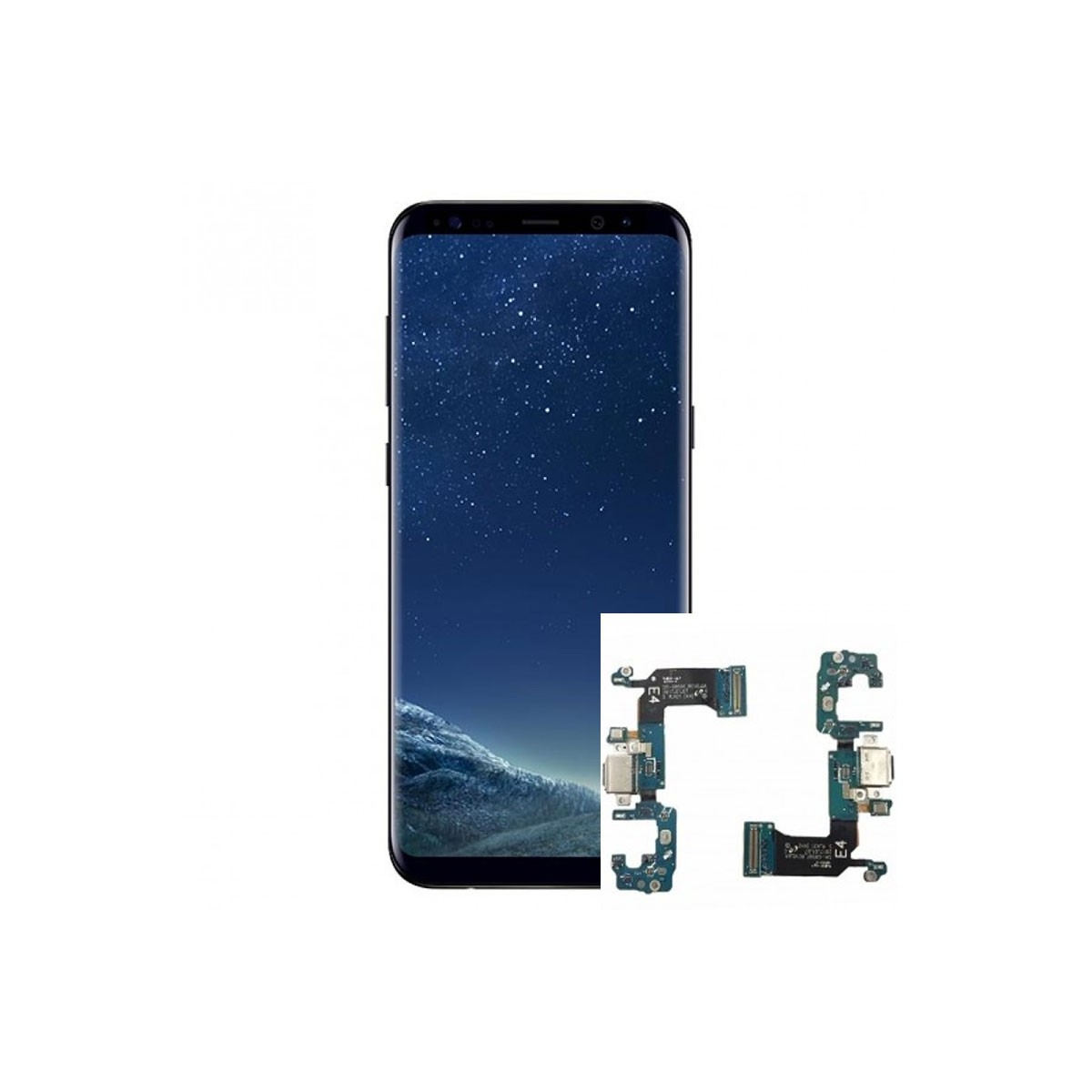 Reparacion Conector de carga Samsung Galaxy S8 G950F