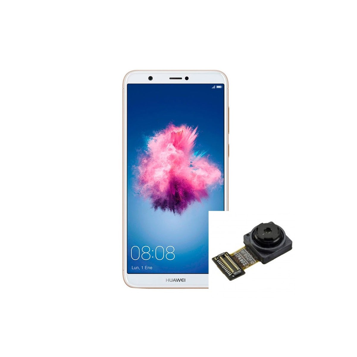 Reparacion/ cambio Camara delantera Huawei P Smart