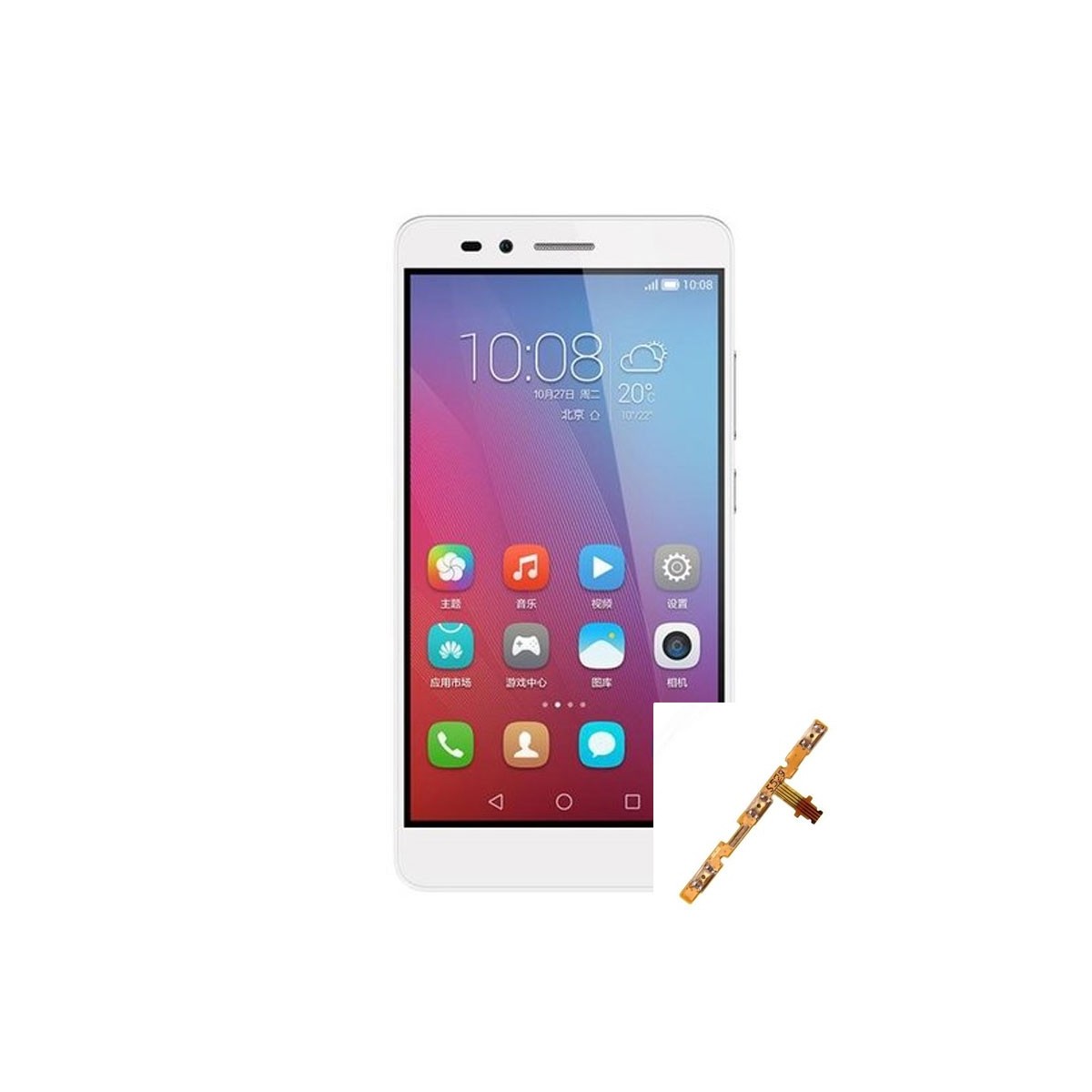 Reparacion Flex encendido y volumen Huawei Honor 5x/ GR5