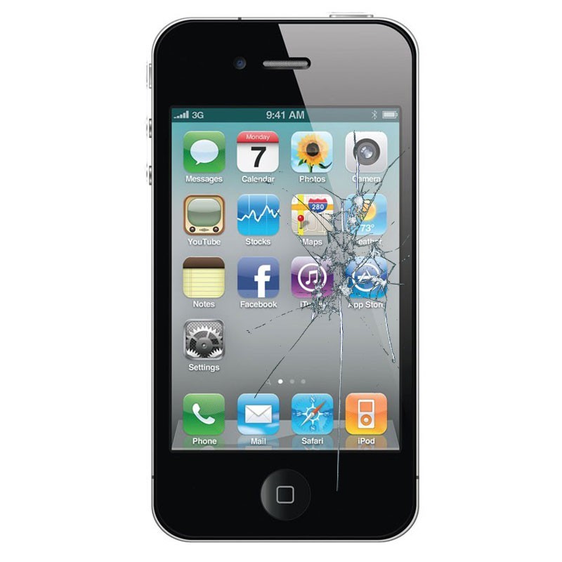 Reparación pantalla iphone 4