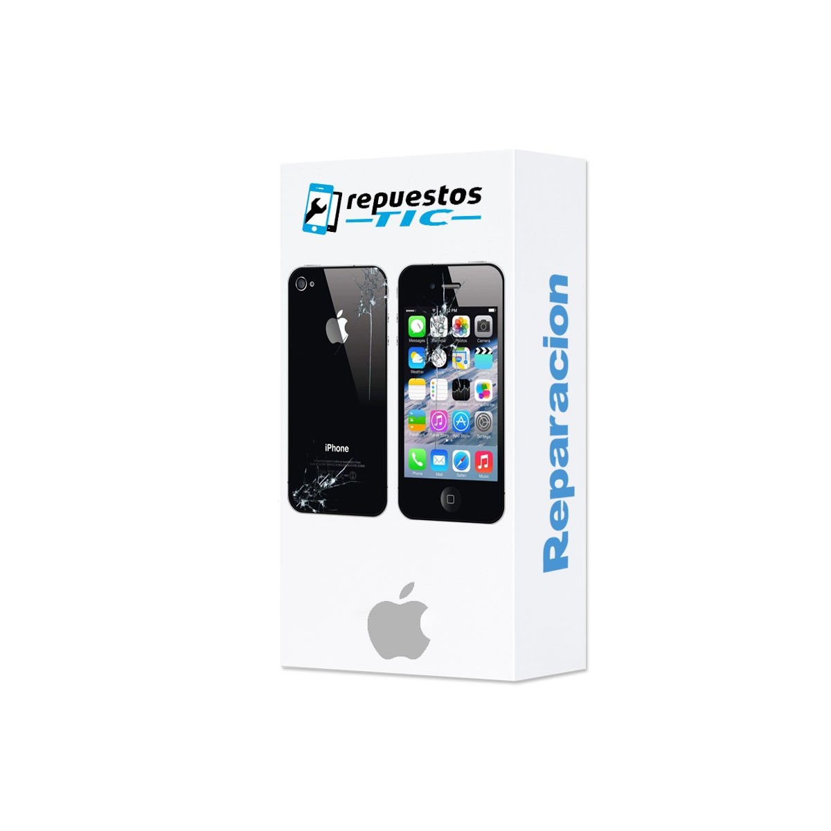 Reparacion Pantalla y tapa trasera Iphone 4s