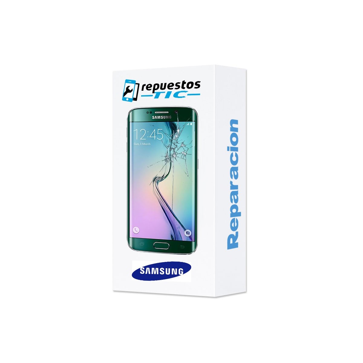 Reparaçao Ecrã Original Samsung S6 EDGE G925F VERDE