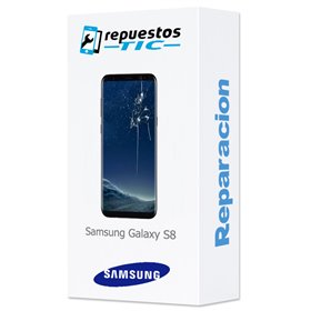 Reparaçao Ecrã Original Samsung S8 G950 Preta