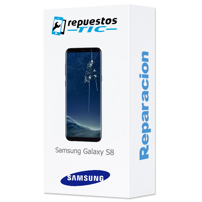 Reparaçao Ecrã Original Samsung S8 G950 Preta