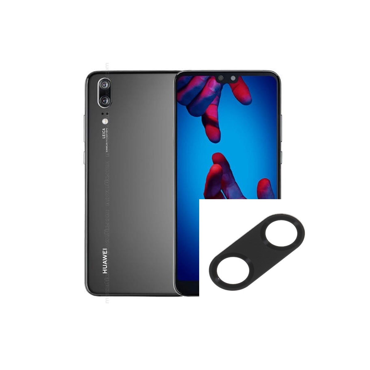 Reparacion Lente Camara trasera Huawei P20