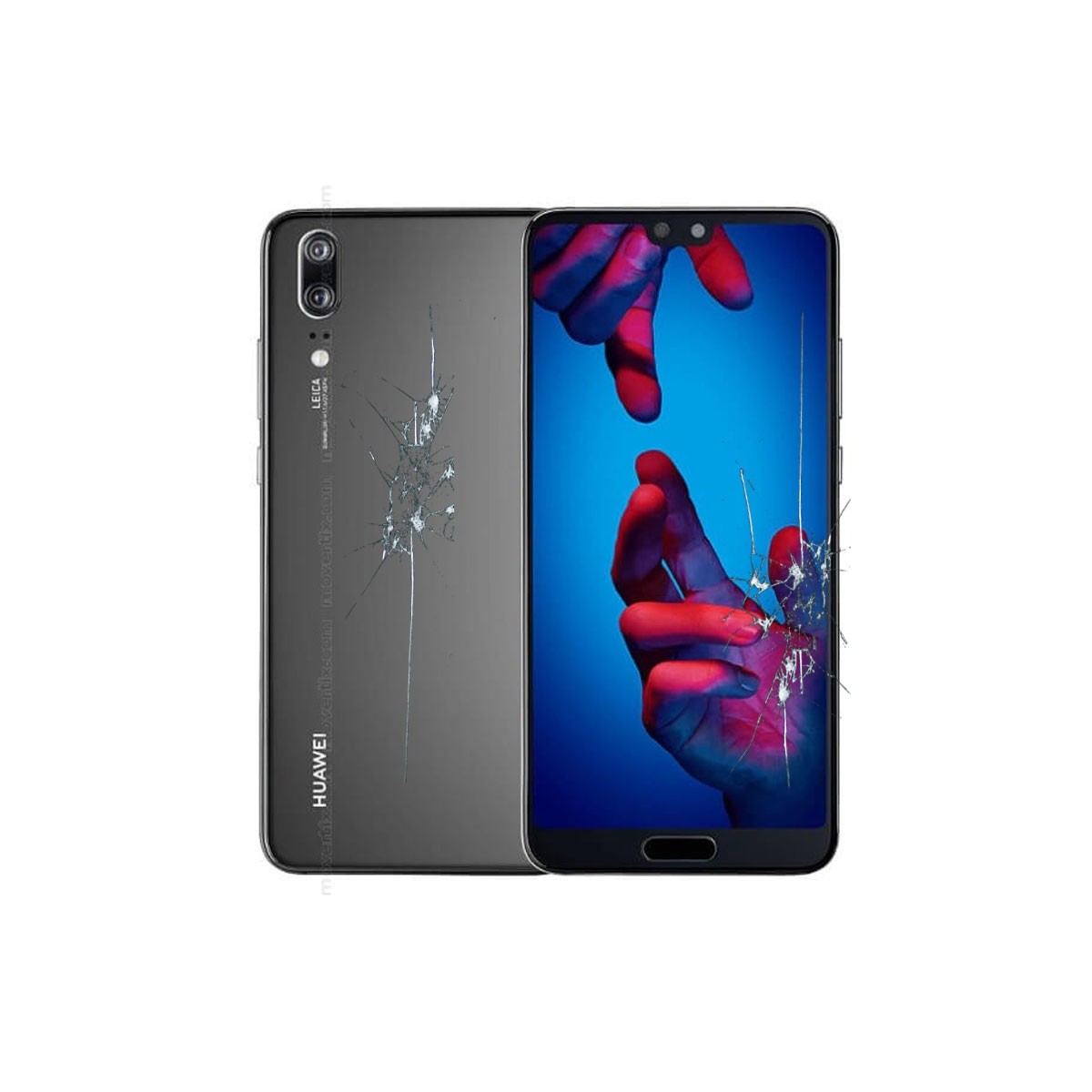 Reparacion Pantalla + Tapa trasera Huawei P20