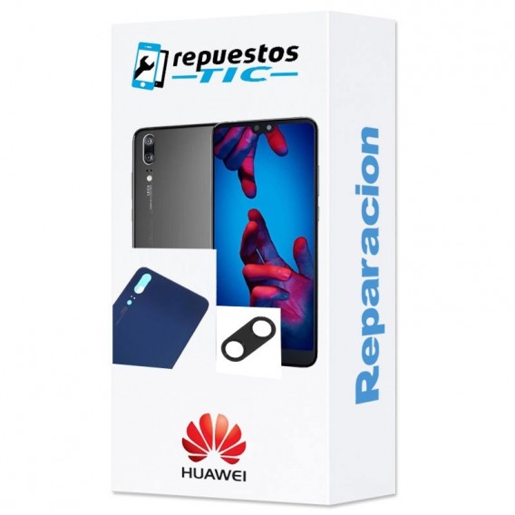 Reparacion Tapa trasera + lente de camara trasera Huawei P20 