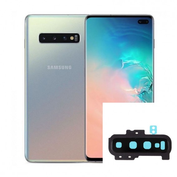 Reparacion Tapa trasera + lente camara trasera Samsung Galaxy S10 Plus G975