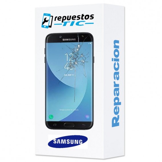 Reparacion pantalla Original Samsung j7 2017 j730F  Negro