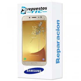 Reparaçao Ecrã Original Samsung j7 2017 j730F  dourado