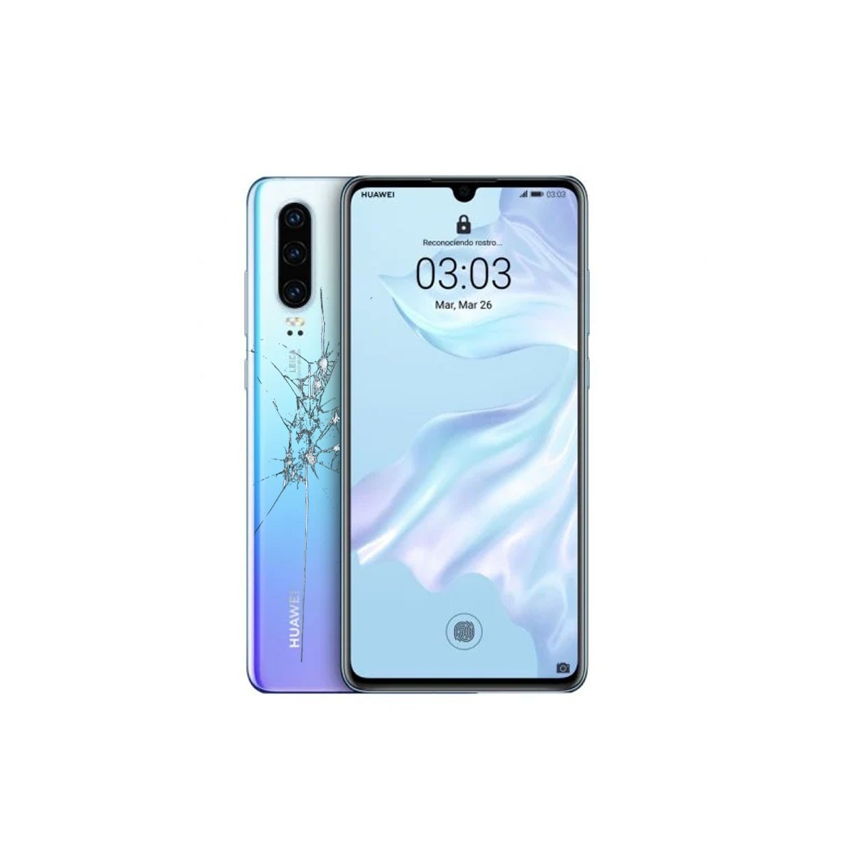 Reparacion Tapa trasera Huawei P30