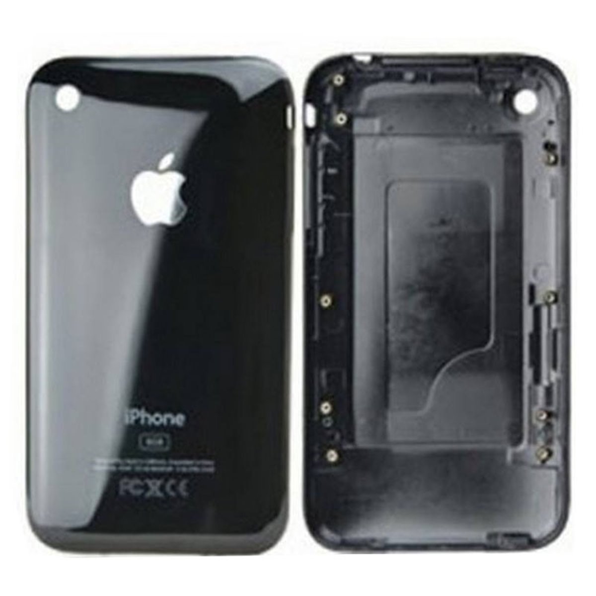 Tapa iphone 3G negra de 8GB