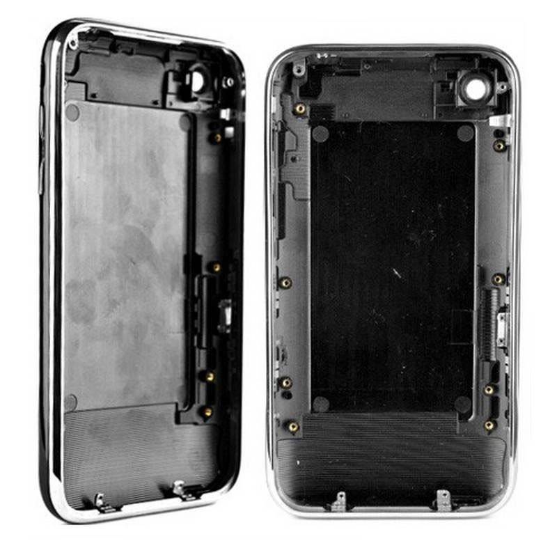 CARCASA traseira PRETO com marco metalico iphone 3GS de 32GB