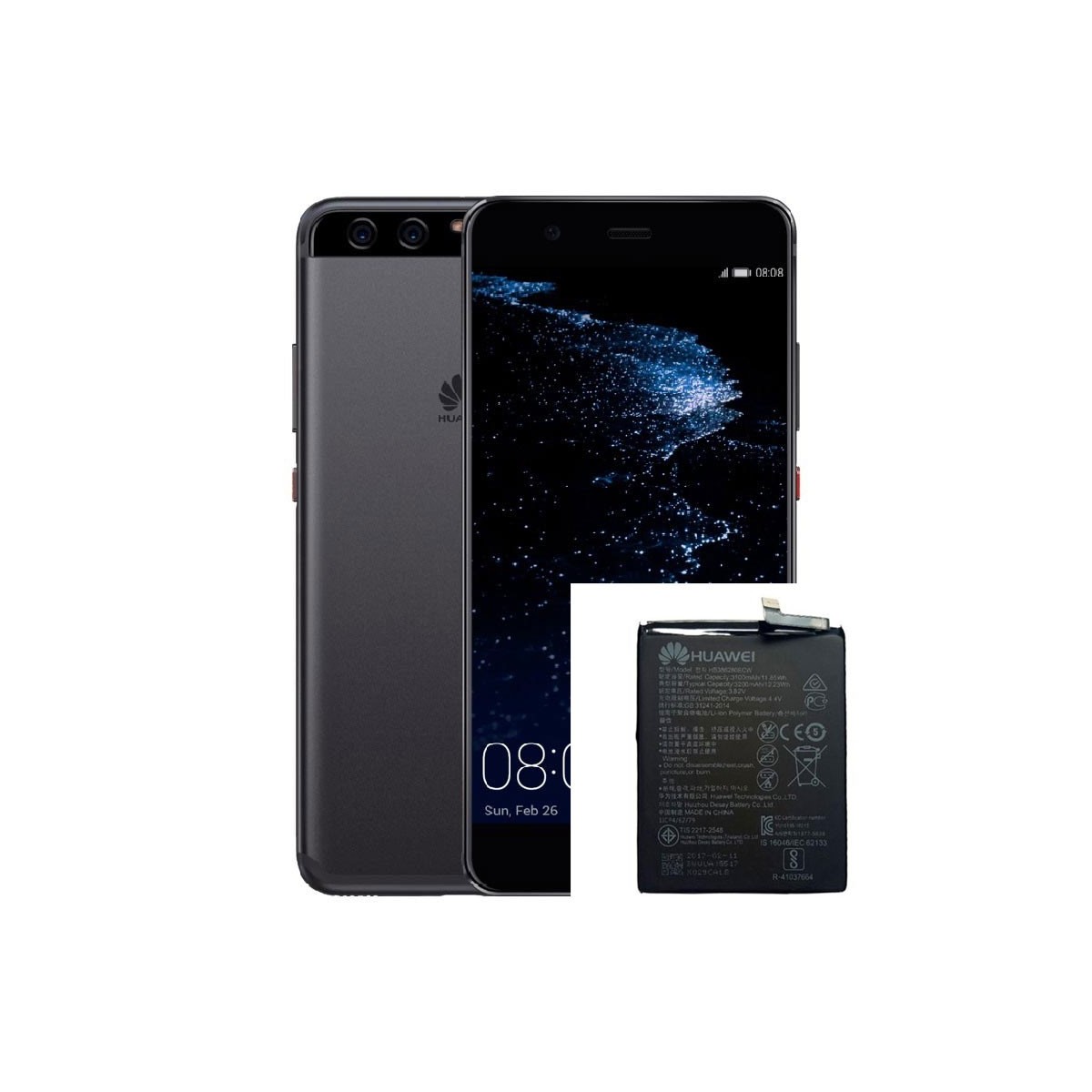 Reparacion Bateria Huawei P10