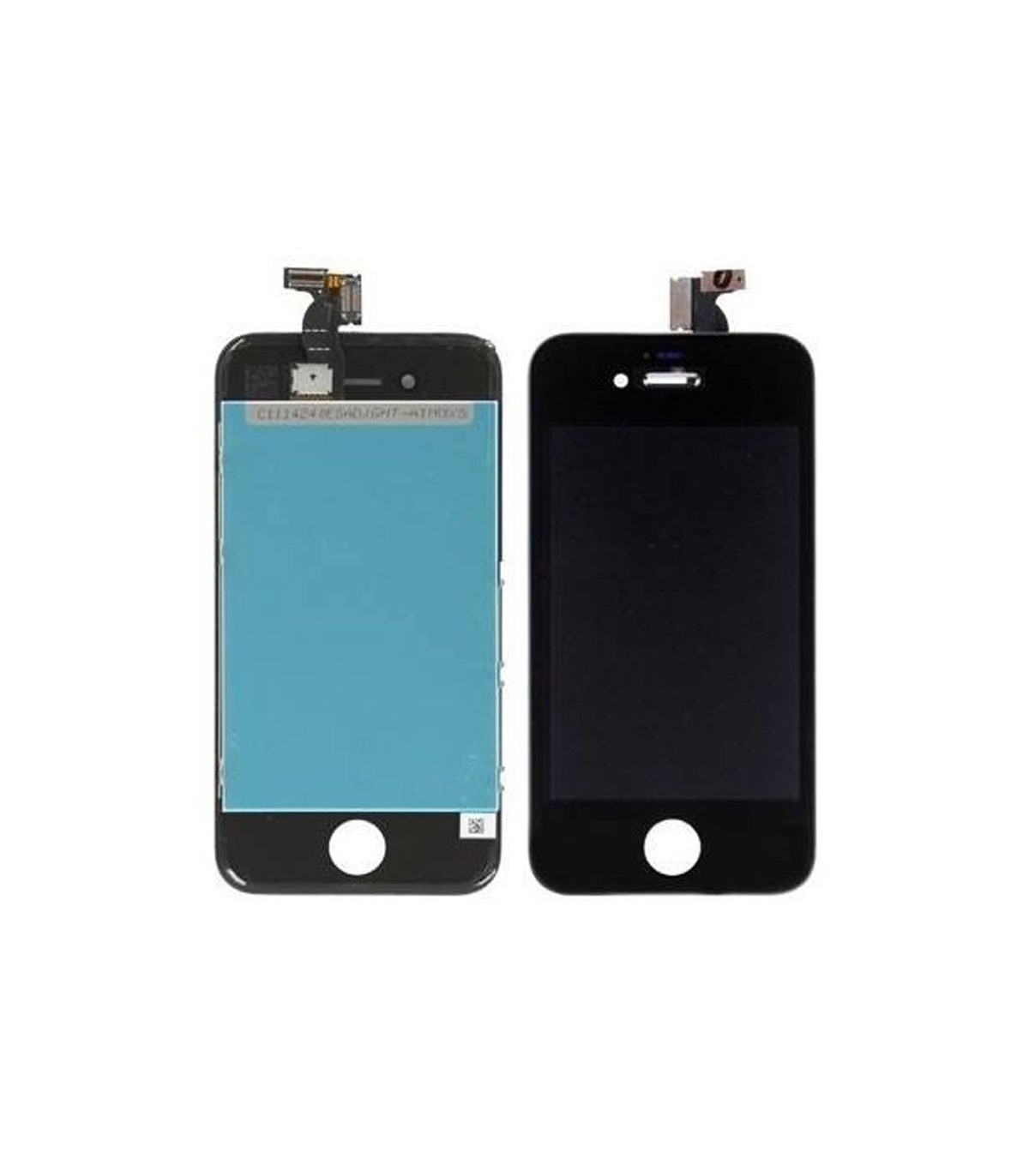 Pantalla completa para el iPhone 4 negra