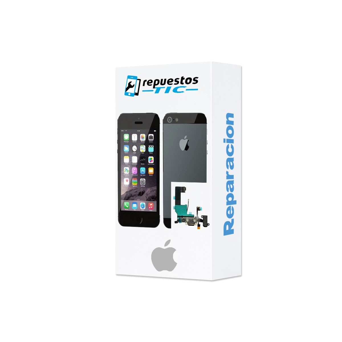 Reparacion Conector de carga iPhone 5