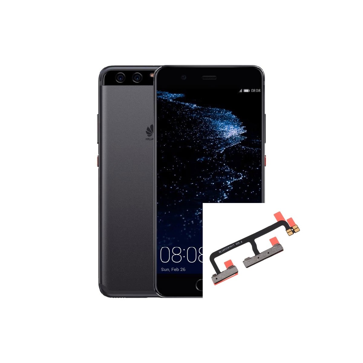 Reparacion Flex encendido y volumen Huawei P10 Plus