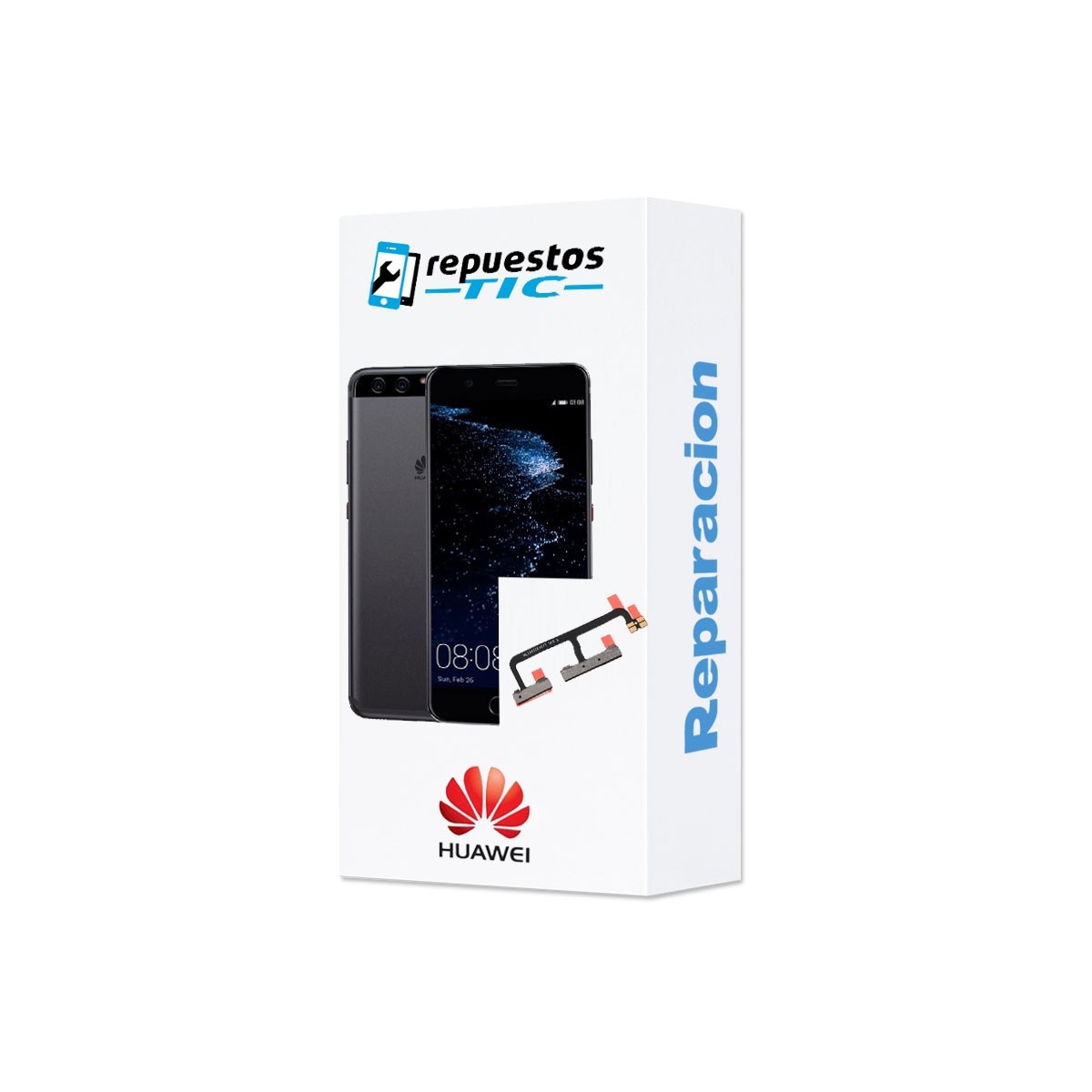 Reparacion Flex encendido y volumen Huawei P10 Plus
